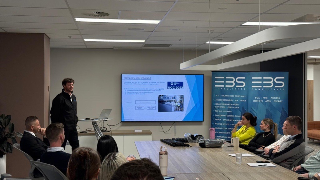 EBS consultant presenting NCC 2022 compliance